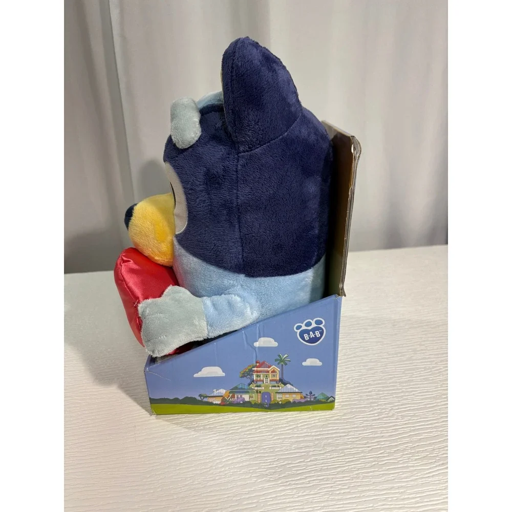 Build A Bear Workshop x Bluey Plush with Red Heart Balloon New in Box 034741